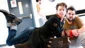 Peter and the Starcatcher Rehearsal – Christian Borle – Greg Hildreth