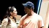 As Stella, Rubin-Vega pleads with Blair Underwood (Stanley) to treat the fragile Blanche kindly. 