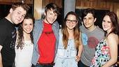 Carrie Recording- F. Michael Haynie- Elly Noble- Corey Boardman- Jen Sese- Andy Mientus - Blair Goldberg