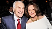 The Lyons stars Dick Latessa and Linda Lavin enjoy their celebration.