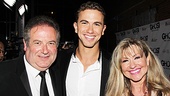 Ghost Opening Night – Richard Fleeshman and parents