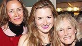 The Columnist Opening Night – Janet McTeer - Grace Gummer – Glenn Close 