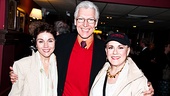 The man of the hour is flanked by two other Main Stem divas, Christine Andreas (La Cage aux Folles) and Judy Kaye (Nice Work If You Can Get It).