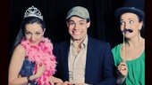 Laura Osnes plays a princess, Kara Lindsay looks suspicious...and we don't want to know what Jeremy Jordan is doing with that Wicked hat. 