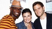 Idina Menzel and Taye Diggs at Clybourne Park – Taye Diggs – Idina Menzel – Steven Pasquale
