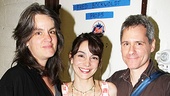 In a bittersweet moment, director Pam MacKinnon and playwright Bruce Norris take a final post-show photo with Annie Parisse, who has been with Clybourne since its off-Broadway days. 