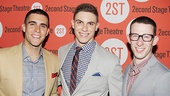 Josh Segarra, Derek Klena and Nick Blaemire look just as tight as their Dogfight characters, Vietnam-bound Marines who call themselves "The Three Bs." 