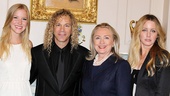 David Bryan Grand Piano to State Department – Gabrielle Bryan – David Bryan – Hillary Clinton - Lexi Bryan