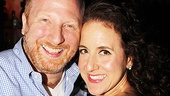 Silence! scribe Hunter Bell gets cheek-to-cheek with his leading lady, Jenn Harris.