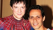 Spider-Man Turn Off The Dark – Marc Anthony Visit – Matthew James Thomas – Marc Anthony