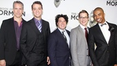 ‘Book of Mormon’ LA Opening—Mike McGowan; Jonathan Cullen; Jon Bass; Jeffrey David Sears; Christian Dante White