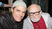 Grace stars Michael Shannon and Ed Asner are happy to welcome converts to the Broadway Flea Market.
