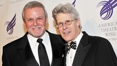 Check out the silver foxes: Tony nominee Ron Raines and former Wing chairman Ted Chapin, who received a special tribute for his exemplary service to the organization.