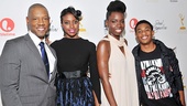Young stars Tory Kittles, Condola Rashad, Adepero Oduye and Justin Martin gather for a photo. 