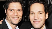 Bring It On co-composer Tom Kitt is on hand at the Copacabana to support his pal, Paul Rudd.