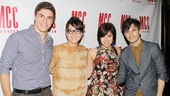 Carrie vets Derek Klena, Jen Sese join Andy Mientus and his Smash co-star Krysta Rodriguez for a cute pic.