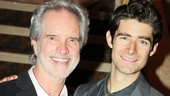 Bob Gaudio, one of the original Four Seasons, bonds with Drew Gehling, who plays him on Broadway in Jersey Boys. 