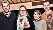 ‘The Glass Menagerie’ Rehearsal — Zachary Quinto — Cherry Jones — Celia Keenan-Bolger — Brian J. Smith
