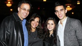 Carly Rose Sonenclar visits 'Spider-Man' - Bob Sonenclar - Terri Sonenclar - Carly Rose Sonenclar - Russell Sonenclar 
