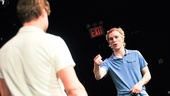 Hit the Wall Rehearsal-Nick Bailey- Sean Allan Krill