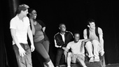 Hit the Wall Rehearsal- Sean Allan Krill,-Carolyn Michelle Smith- Nathan Lee Graham-Gregory Haney-Ben Diskant