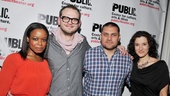 Public Theater Openings — Quincy Tyler Bernstine — Luke Robertson — Guillermo Calderon — Bianca Amato