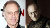 Keith Carradine as Tywin Lannister
A Lannister always keeps his hands on it.