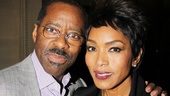 Lucky Guy standout Courtney B. Vance puts an arm around his beautiful wife, Angela Bassett.