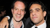 Bobby Cannavale spends some quality time with Lucky Guy cast member Danny Mastrogiorgio.