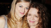 Leading lady Marin Ireland bonds with Deirdre O’Connell, her co-star in 2010’s In the Wake at the Public Theater.