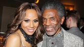 Deborah Cox takes a photo with Tony nominated actor/director/choreographer Andre De Shields.