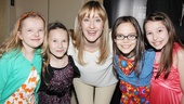 2013 Tony Nominee Brunch —  Milly Shapiro — Sophia Gennusa — Lauren Ward — Oona Laurence — Bailey Ryon