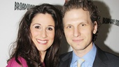 Audience Choice Award winner Stephanie J. Block arrives with her handsome hubby, House of Cards star Sebastian Arcelus.