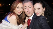 Tony winners Donna Murphy, Alan Cumming and Bebe Neuwirth goof around before the ceremony begins.