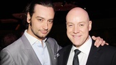 Jekyll & Hyde’s good doctor Constantine Maroulis looks sharp next to the always-classy  Anthony Warlow of Annie.