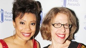 Comedy gold! Someone get Vanya winner Shalita Grant and presenter Jackie Hoffman on stage together, stat!