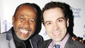 Stage legend Ben Vereen awards Rob McClure for his star-making turn in Chaplin.