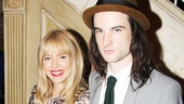 Orphans breakout Tom Sturridge arrives with his gorgeous fiancee, Broadway vet Sienna Miller.