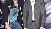 Photo Op - Xanadu opening - James Carpinello - Cheyenne Jackson