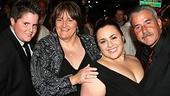 Photo Op - Hairspray movie premiere in New York - Nikki Blonsky (family)