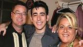 Photo Op - First Preview of Grease - Gary Crumm - Max Crumm - Rachel Crumm (parents)