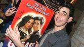 Photo Op - First Preview of Grease - Max Crumm (signs poster)