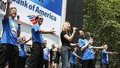 Photo Op - Broadway in Bryant Park 07-26-07 -  Spamalot cast onstage