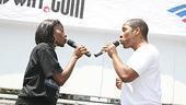 Photo Op - Broadway in Bryant Park 07-26-07 - Sophia N. Stephens - Cornelias Jones Jr. 