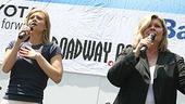 Photo Op - Broadway in Bryant Park 07-26-07 - Megan Sikora - Debra Monk 