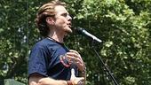 Photo Op - Broadway in Bryant Park 07-26-07 - Jason Danieley (singing)