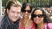 Photo Op - Broadway in Bryant Park 07-26-07 - Paul Wontorek - Julie Ronning - Josefa Paganuzzi