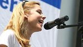 Photo Op - Broadway in Bryant Park 07-26-07 - Kerry Butler (singing)