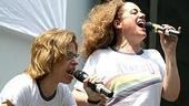 Photo Op - Broadway in Bryant Park 07-26-07 - Jackie Hoffman - Mary Testa