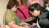 Photo Op - Hairspray sing-a-long launch - Nikki Blonsky (signing poster)